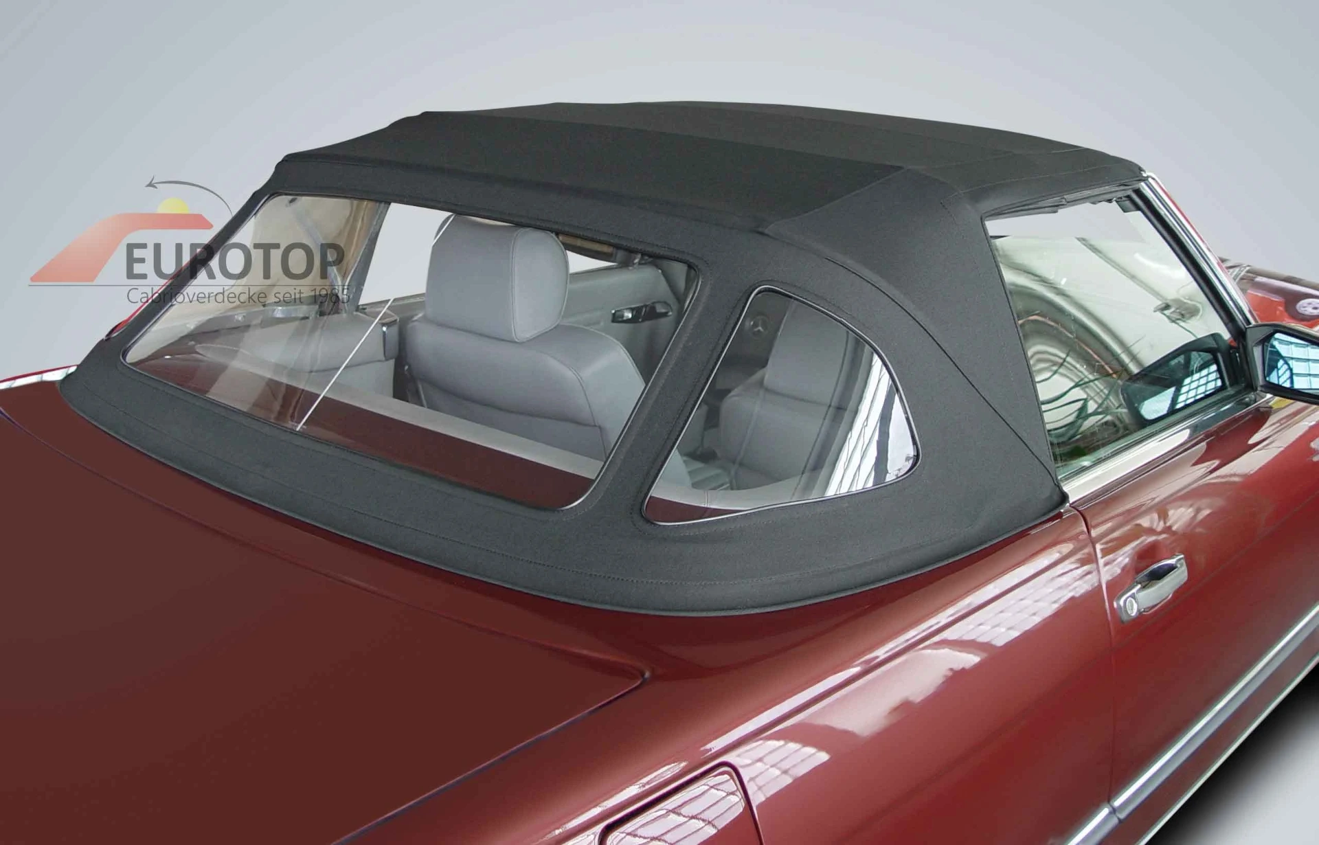 Capote en alpaga Sonnenland pour Mercedes 280SL-560SL type R107 Cabriolet année 71-89