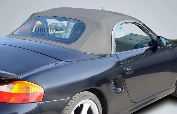 Capote Sonnenland Alpaga pour Porsche Boxster 986 Cabriolet année 96-02, lunette en PVC