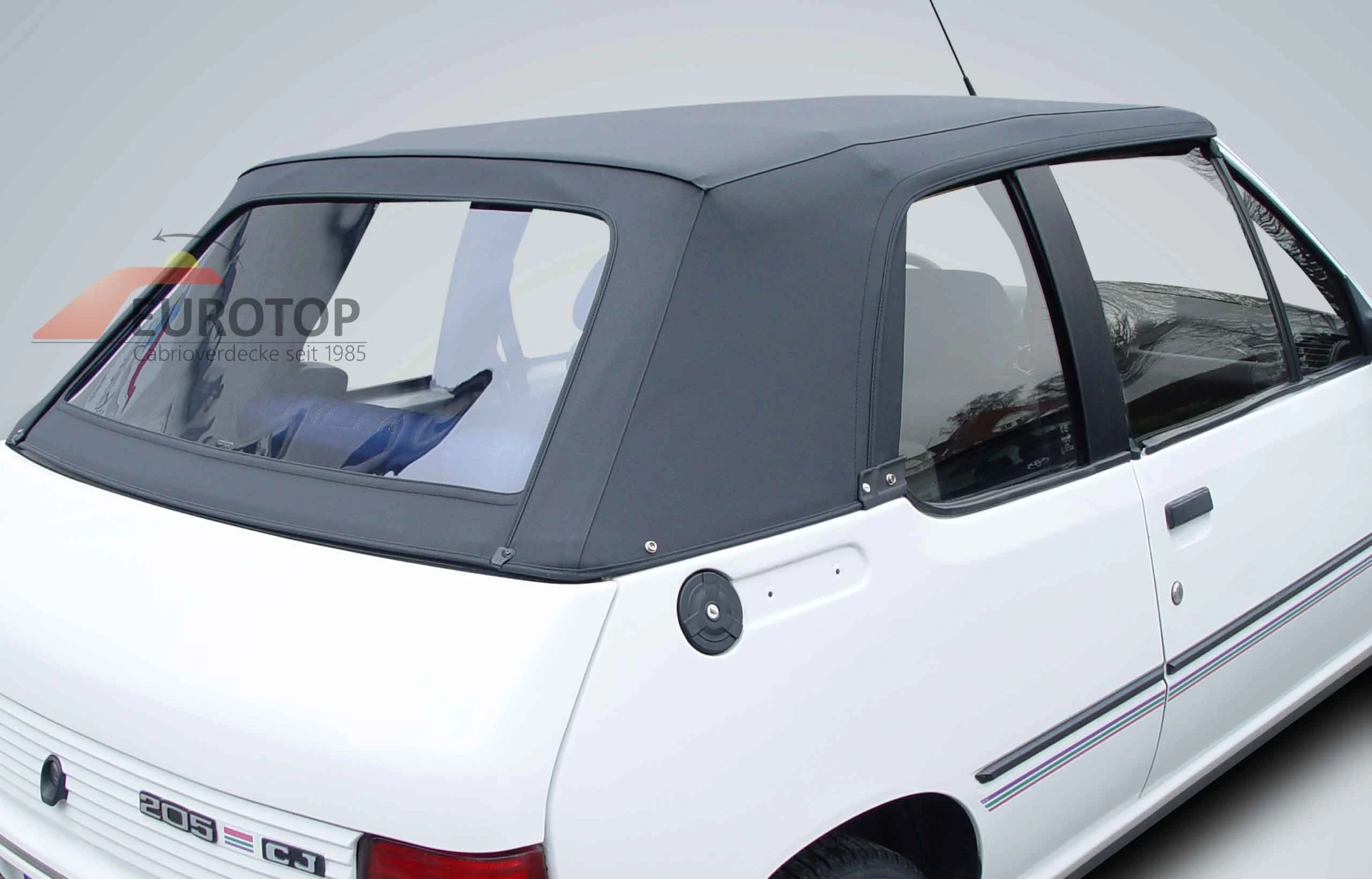 Capote Sonnenland / Alpaga pour Peugeot 205 Cabriolet année 86-94