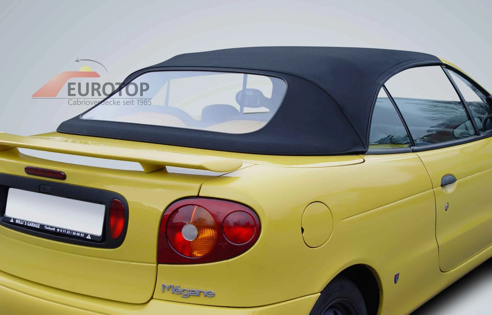 Capote Sonnenland Alpaga pour Renault Megane Cabriolet année 97-04 (pièces de fixations incluses)