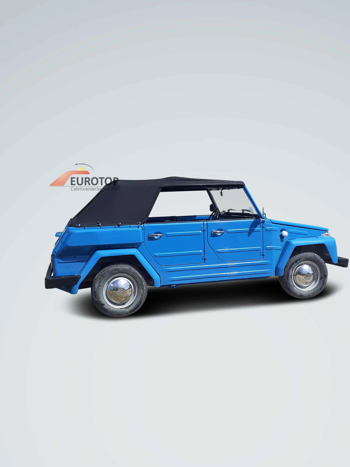 Capote noir Alpaga pour VW Type 181 Thing / Safari / Camat / Trekker année 69-78