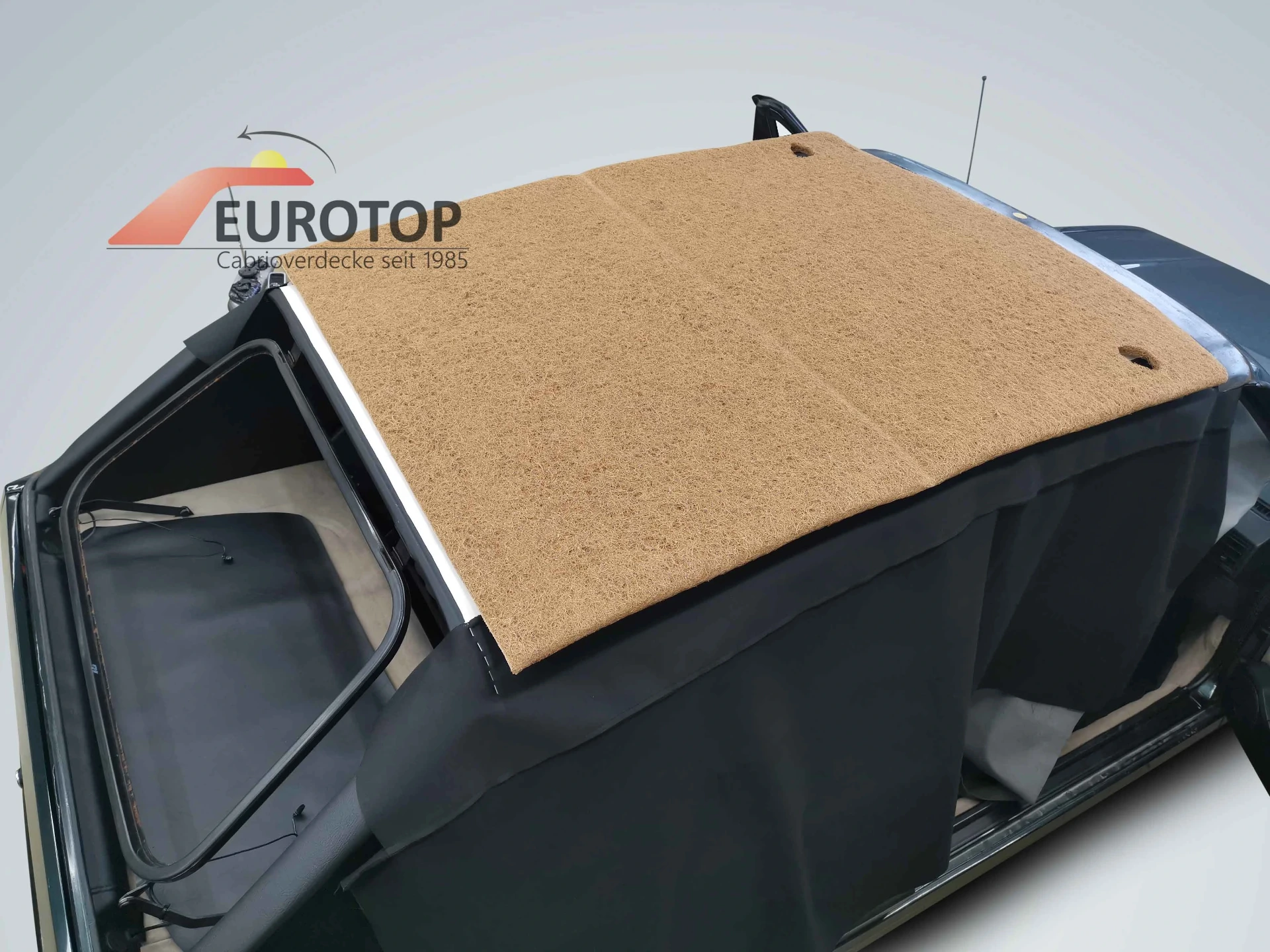 Tapis matelassé avec toile pour matelassure pour VW Golf 1 Cabriolet année 79-93