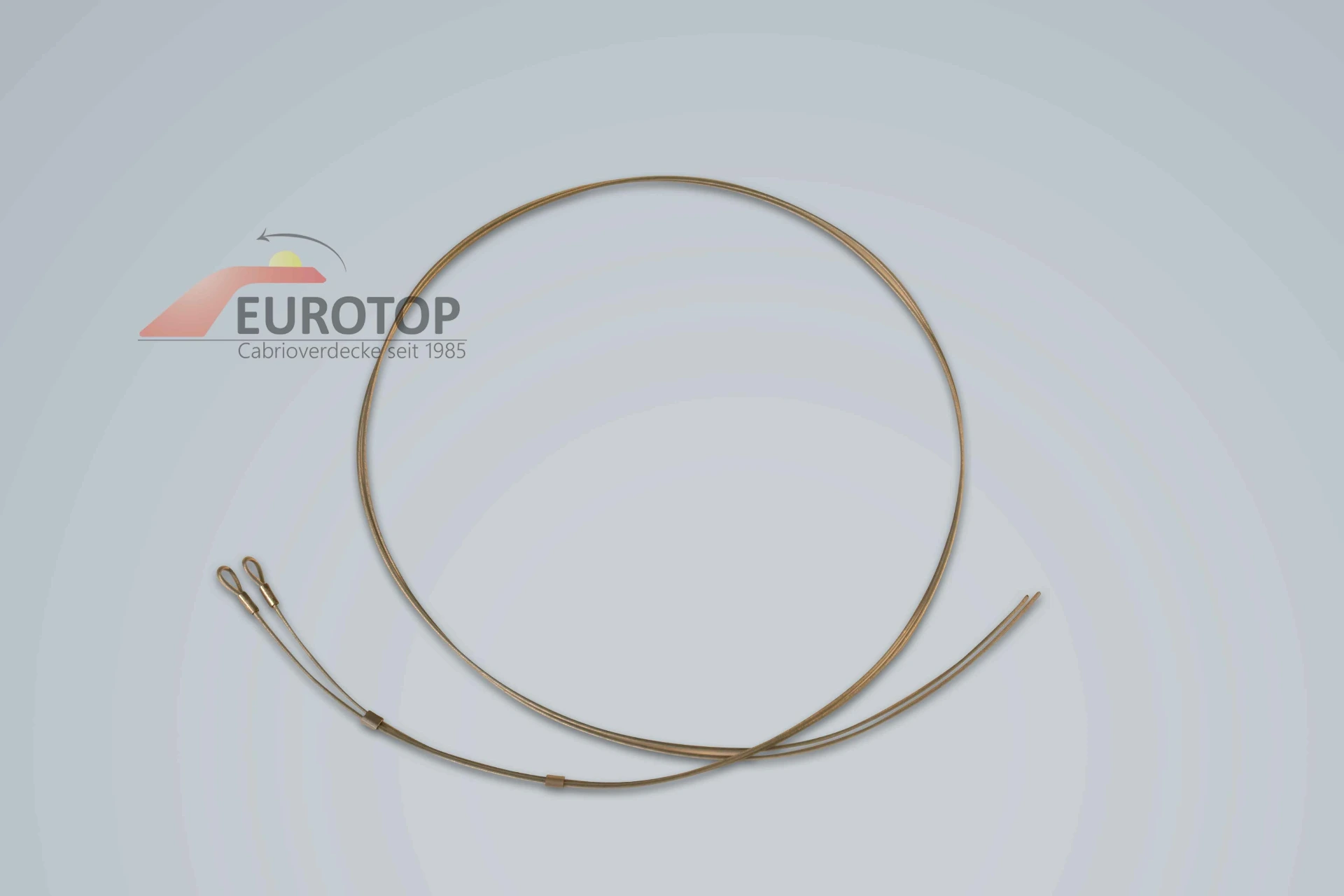 Câbles de tension latéraux (paire) pour VW Golf 1 Cabriolet année 79-93