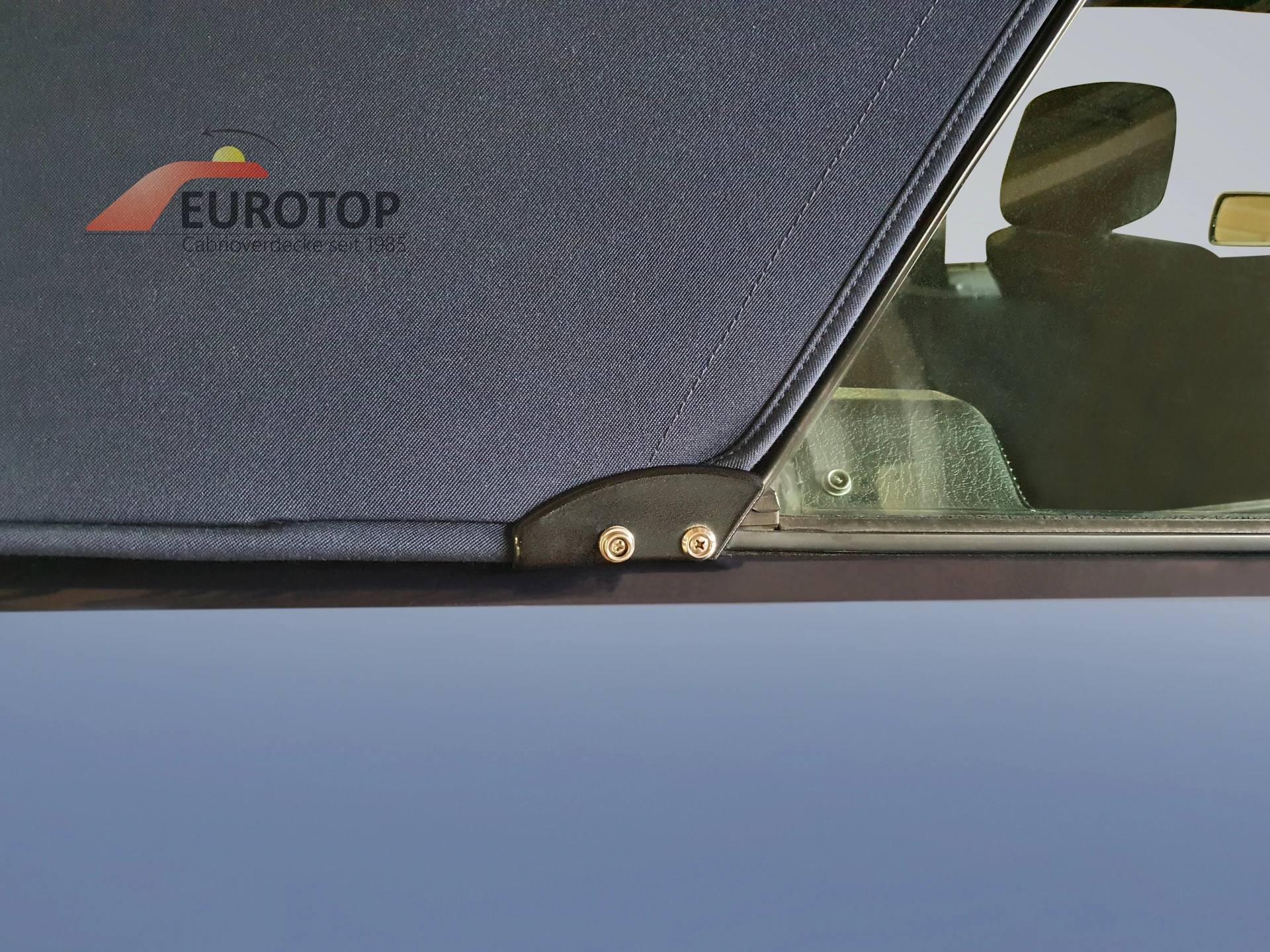 Angles / caches pour montant C pour VW Golf 1 Cabriolet année 79-93